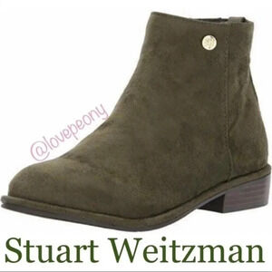 STUART WEITZMAN GIRLS Lowland Low Olive BOOTIE